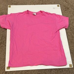 Anvil Bright Pink Kids Short Sleeve Tee